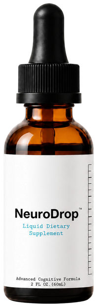 Frasco de NeuroDrop com conta-gotas